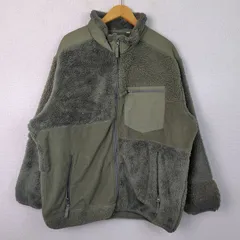 UNIQLO Engineered Garments ユニクロ エンジニアドガーメンツ フリースジャケット オリーブ 3XLサイズ メンズ 古着 ワーク系 アメカジ ストリート
