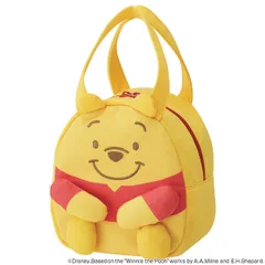 ダイカットバッグ くまのプーさん スケッチ スエット素材 キャラクター （ 子供用カバン スウェット素材 ダイカット かばん 鞄 カバン 子ども用 子供用 プーさん ディズニー ）