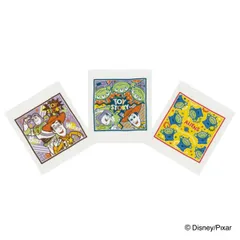 おしぼり 3枚入り トイ・ストーリー ストライプ （ おしぼりタオル お手拭き タオル ハンカチ 手拭き ハンドタオル 3柄 セット おてふき 子供 キッズ 給食 遠足 幼稚園 保育園 ）