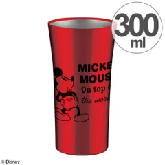 ステンレスタンブラー 真空断熱タンブラー 300ml ミッキーマウス ミッキーチアフル （ ステンレス タンブラー 保温 保冷 結露しない コップ ステンレス製 食器 割れにくい ミッキー ディズニー キャラクター ）