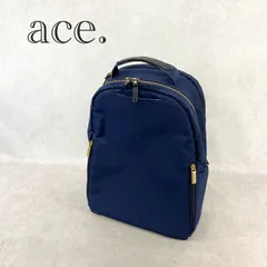 ace. スリファム ビジネス リュック バックパック  ネイビー A4 10L レディース 鞄 _201067