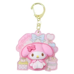 【メール便】マイメロディ キーリング くるるんキーホルダー サンリオ プレゼント かわいい キャラクター グッズ 