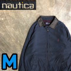 90s NAUTICA レザージャケット XL 中綿 スイングトップ 本革 - メルカリ