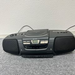 SONY CDラジカセ CFD - W222 昭和レトロ - メルカリ
