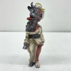 【倉吉店】 中古 ヒカリトイズ 物ノ怪少女 件 白成型 黒銀赤塗