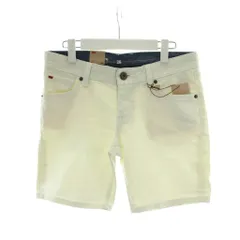 リーバイス Levi's タグ付き デニム ジーンズ パンツ 26 白 ホワイト 無地 ショート丈 ベルトループ /PP ■GY60