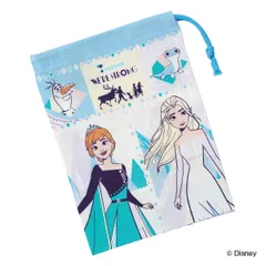 コップ袋 巾着袋 アナと雪の女王 歯ブラシホルダー付き 子供 （ アナ雪 巾着 ランチグッズ 幼稚園 保育園 コップ入れ ランチバッグ お弁当グッズ 子供用 子供用コップ 給食袋 給食 袋 ）