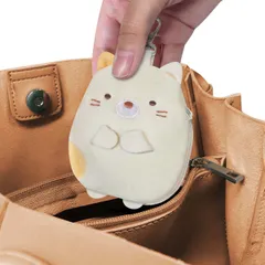 キーケース スマートキーケース すみっコぐらし ネコ 車用品 カー用品 （ キーカバー キーポーチ 小物入れ キーリング 鍵 スマートキー 小物 収納 身だしなみ用品 コスメ メイク 化粧ポーチ トラベルポーチ ミニポーチ 化粧品入れ ）