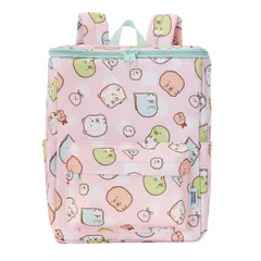 リュック 子供 保冷リュック すみっコぐらし キャラクター スクエア型 がま口 （ リュックサック バックパック 保冷 バッグ 子供用 保冷バッグ キッズバッグ キッズ 遠足 行楽 クーラー キャラクター ）