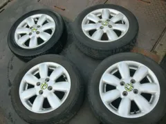 ラパン　HE22S　純正アルミホイール　タイヤセットのサムネイル