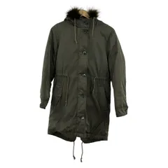 UNITED ARROWS(ユナイテッドアローズ) ダウンコート サイズ36 S レディース美品  - カーキ 長袖/A DAY IN THE LIFE/ジップアップ/冬