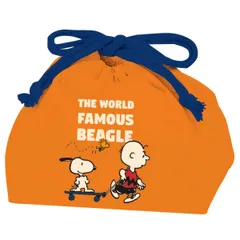 弁当袋 巾着 PEANUTS スヌーピー SKATE BOARD （ SNOOPY お弁当袋 給食袋 巾着袋 ランチ巾着 マチ キッズ ランチバッグ 小物入れ 弁当巾着 給食 袋 幼稚園 保育園 お弁当箱 弁当箱 弁当 子供 ）