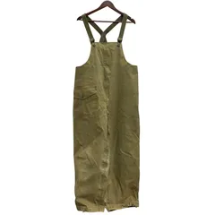 ヴィンテージ vintage 40's US.NAVY N-2 ゴム引き レインデッキパンツ Mサイズ つなぎ・オーバーオール グリーン 201MB-1319 VB