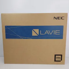 【中古未開封品】NEC 15.6型ノートパソコン　LAVIE N15 Slim PC-N157DGAB　カームブラック ○YR-54575○