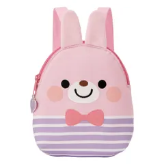 リュック ベビー ウサギ カバン ダイカットリュック （ ベビーリュック リュックサック ミニリュック ベビー用 子ども用 うさぎ かばん 鞄 買い物 散歩 おでかけ 熱中症対策 防寒対策 かわいい ）