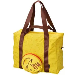 トラベルバッグ モンスターボールになる変身トラベルバッグ ピカチュウ ポケットモンスター （ ポケモン コンパクト かばん バッグ キャリーオンバッグ ボストンバッグ 旅行バッグ キャリーバッグ 旅行 折りたたみ ）