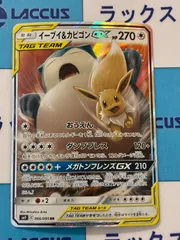 ポケモンカード/ポケカ　イーブイ＆カビゴンGX　066/095　RR　①