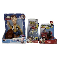 トイストーリー ウッディ ジェシー フィギュア 3点セット フィギュア コレクション ジャンク  O10881748