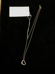 Tiffany オープンハート　ネックレス