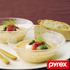 ボウル 耐熱ガラス 210ml パイレックス Pyrex 皿 食器 （ お皿 小鉢 容器 耐熱 ガラス オーブン 電子レンジ 製菓道具 耐熱皿 食洗機対応 電子レンジ対応 デザートカップ ）