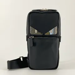 FENDI（フェンディ）　バッグバグズ　モンスター　7VZ033　ボディバッグ　ブラック