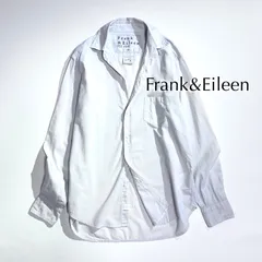 cX09 Frank&Eileen アイリーンシャツ EILEEN スキッパー シャツ ブラウス ボタン ポケット アイリーンタグ グレー フランクアンドアイリーン