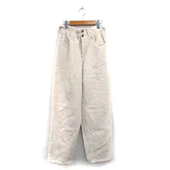 クラシカルエルフ classical elf デニム ジーンズ テーパード コットン M アイボリー 白 /KT20