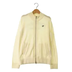 【送料0円！】マスターバニー｜レディース｜Ｍ｜長袖ニットジャケット｜クリーム系｜春秋｜中古ゴルフ用品