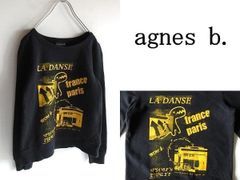 フランス製】アニエスベー VOYAGE 長袖 薄手 ニット セーター 古着 