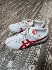 オニツカタイガー コルセア 紅白 スニーカー 255