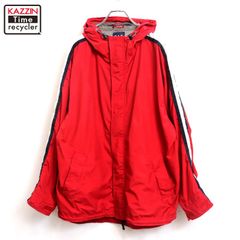 レア】730 最後の晩餐 ブルゾン 総柄 XL レッド古着 ヴィンテージ 