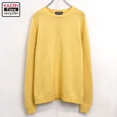 90s vintage LANDS' END コットン ニットセーター レディース 表記Mサイズ