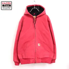 00s Carhartt アクティブパーカー ダック ジャケット メンズ L~XLサイズ相当 ビッグサイズ オーバーサイズ