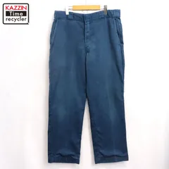80s vintage Dickies 裏地付き ワークパンツ メンズ 表記33×30サイズ