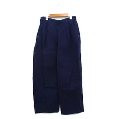ニコアンド Niko and.. テーパードパンツ ギャザー コーデュロイ コットン M パープル 紫 /KT1