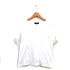 アンタイトル UNTITLED カットソー Tシャツ 半袖 コットン シンプル 2 ホワイト 白 /KT6