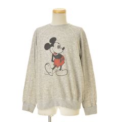 美品✨RonHerman ロンハーマン ミッキー ダメージ加工 スウェット L 