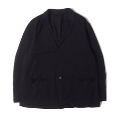 ULTERIOR 26SS WASHED WOOL SILK TWILL JKT - メルカリ