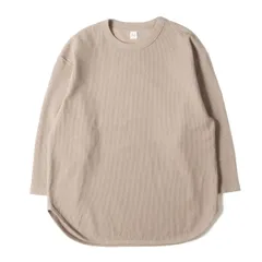 【美品】BLURHMS ブラームス カットソー グレージュ サイズ:2 | 24AW サーマル ベースボール カットソー (Rough＆Smooth Thermal Baseball Tee) | 日本製 | トップス Tシャツ 長袖【メンズ】【中古】のサムネイル