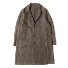 【美品】dunhill ダンヒル コート ベージュ系 サイズ:XL | 近年モデル ガンクラブチェック ウール 3B チェスター コート | MADE IN ITALY | アウター ジャケット 上着【メンズ】【中古】のサムネイル