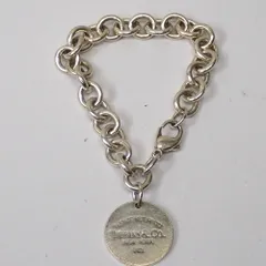 Ft637601 ティファニー ブレスレット ラウンドタグ リターントゥティファニー レディース TIFFANY&Co. 中古