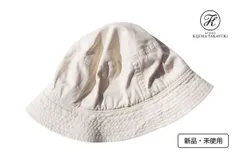 新品｜未使用｜キジマタカユキ｜KIJIMA TAKAYUKI×YLEVE ｜ナイロンシルクツイルハット｜NYLON SILK TWILL HAT