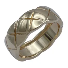 シャネル CHANEL ココクラッシュリングミディアム ゴールド Au750 ジュエリー