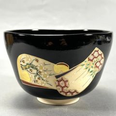京焼 平安 清安 金彩 宝づくしの絵 抹茶碗 清水焼 茶道 縁起物 京焼 平安 清安 金彩 宝づくしの絵 抹茶碗 清水焼 茶道 縁起物 - メルカリ