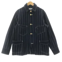 Dappers カバーオール ネイビー ストライプ サイズ38 Dappers カバーオール ネイビー ストライプ サイズ38 【公式通販】