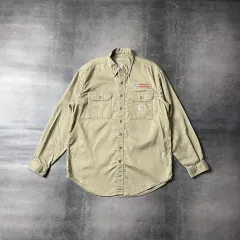 CARHARTT カーハート ヴィンテージ ベージュ コットン ワークシャツ A00415