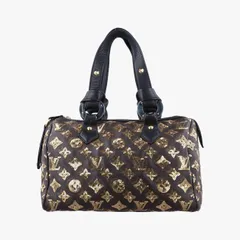 ルイヴィトンLouis Vuittonスピーディ30 モノグラム/ブラウン×オール モノグラム エクリプス×スパンコール M40244 製番不明