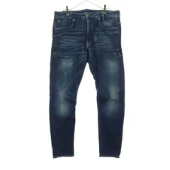 G-STAR RAW ジースターロウ スリムデニムパンツ W33 ブルー メンズ 古着