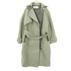 美品 Antigravite Purple アンティグラヴィテパープル 長袖 ロングコート 1 グレー レディース 古着