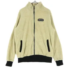 OUTDOOR PRODUCTS アウトドアプロダクツ ワンポイントロゴ 長袖 フリースジャケット L ベージュ系 メンズ 古着